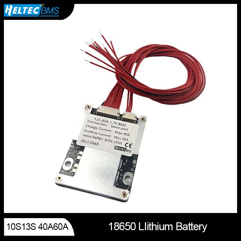 12S Lipo Battery Balancing Board - Placa de Proteção de Bateria Heltec