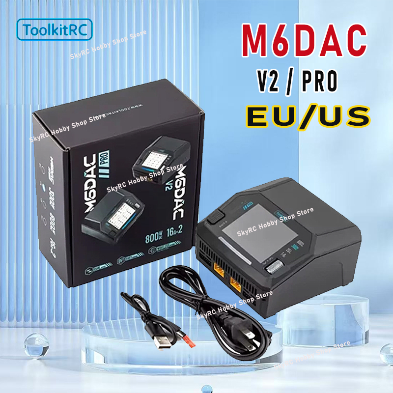 Carregador Inteligente de Cana - Toolkitrc M6Dac Smart Charger avaliação e preço