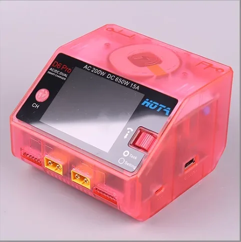 Carregador inteligente de equi - Hota D6 Pro Dual Lipo Charger avaliação e preço