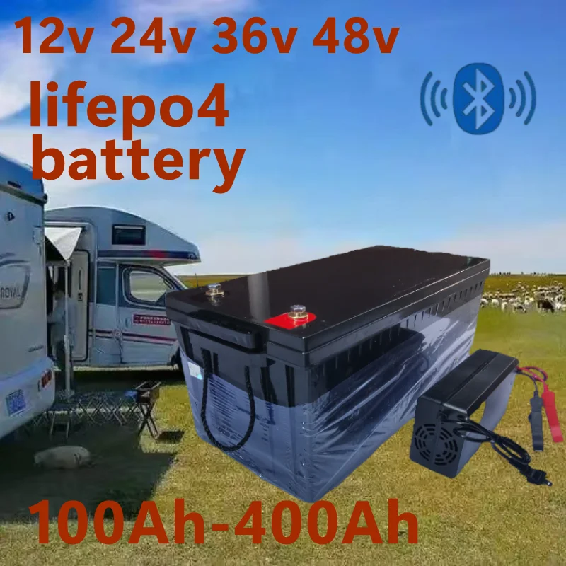 À prova d'água 12v 200ah 150ah - Lifepo4 12V 100Ah Bms Bluetooth avaliação e preço