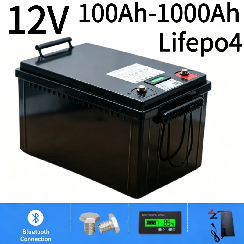 Bateria de Lítio LiFePO4 12V 1 - Lifepo4 12V 100Ah Bms Bluetooth avaliação e preço