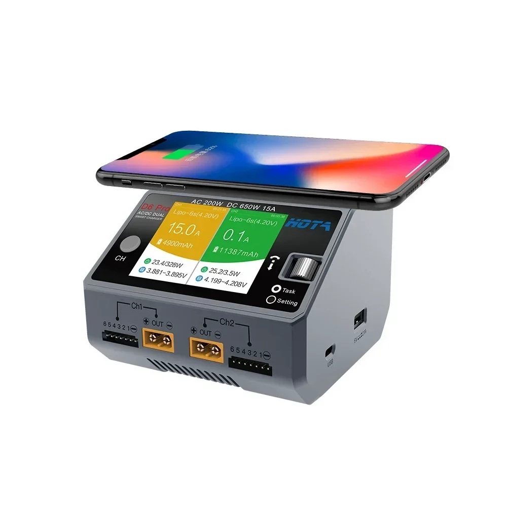 Carregador Inteligente HOTA D6 - Hota D6 Pro Dual Lipo Charger avaliação e preço