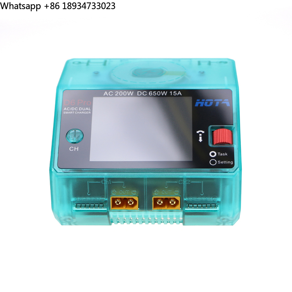 Carregador inteligente HOTA D6 - Hota D6 Pro Dual Lipo Charger avaliação e preço