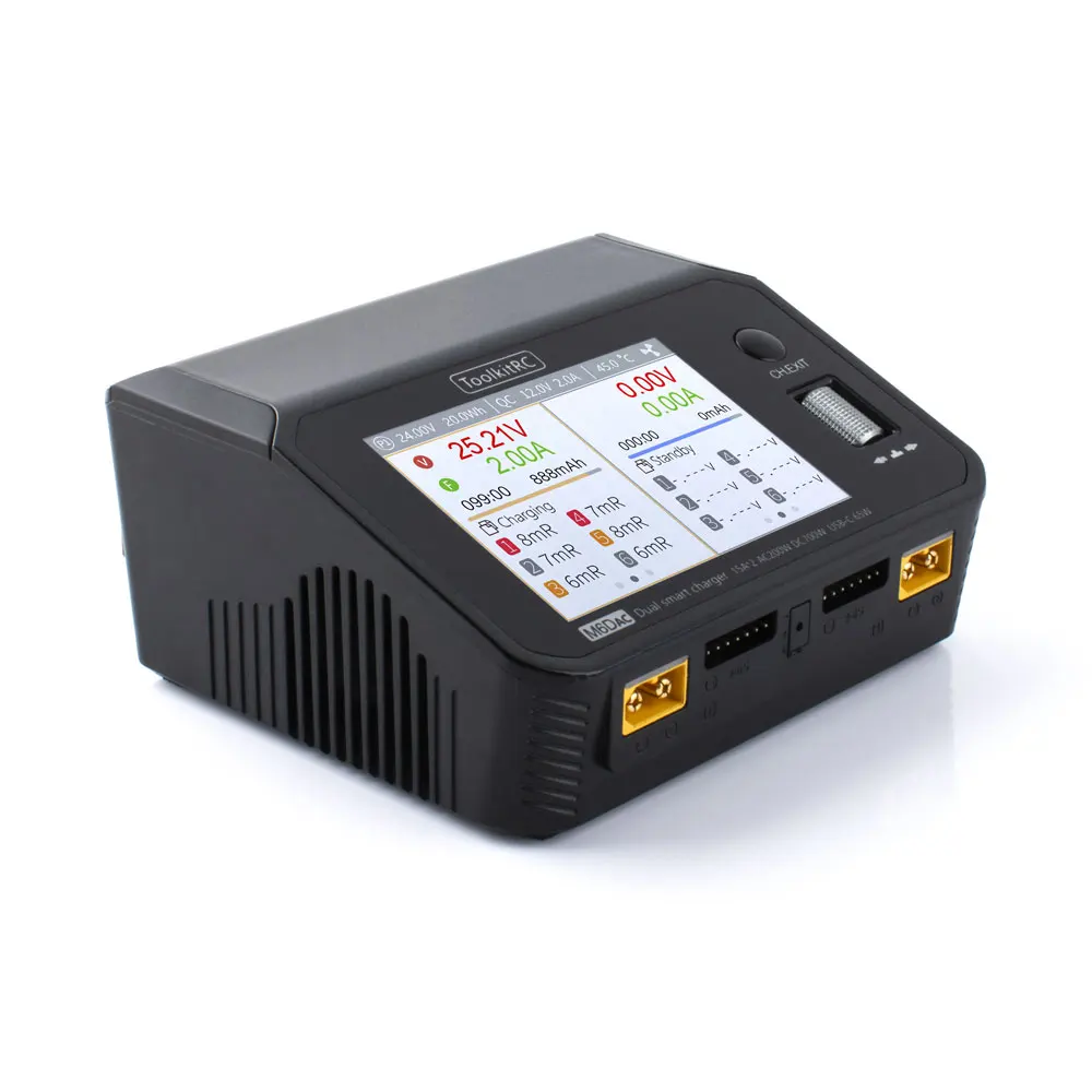 Carregador e Descarregador Int - Toolkitrc M6Dac Smart Charger avaliação e preço