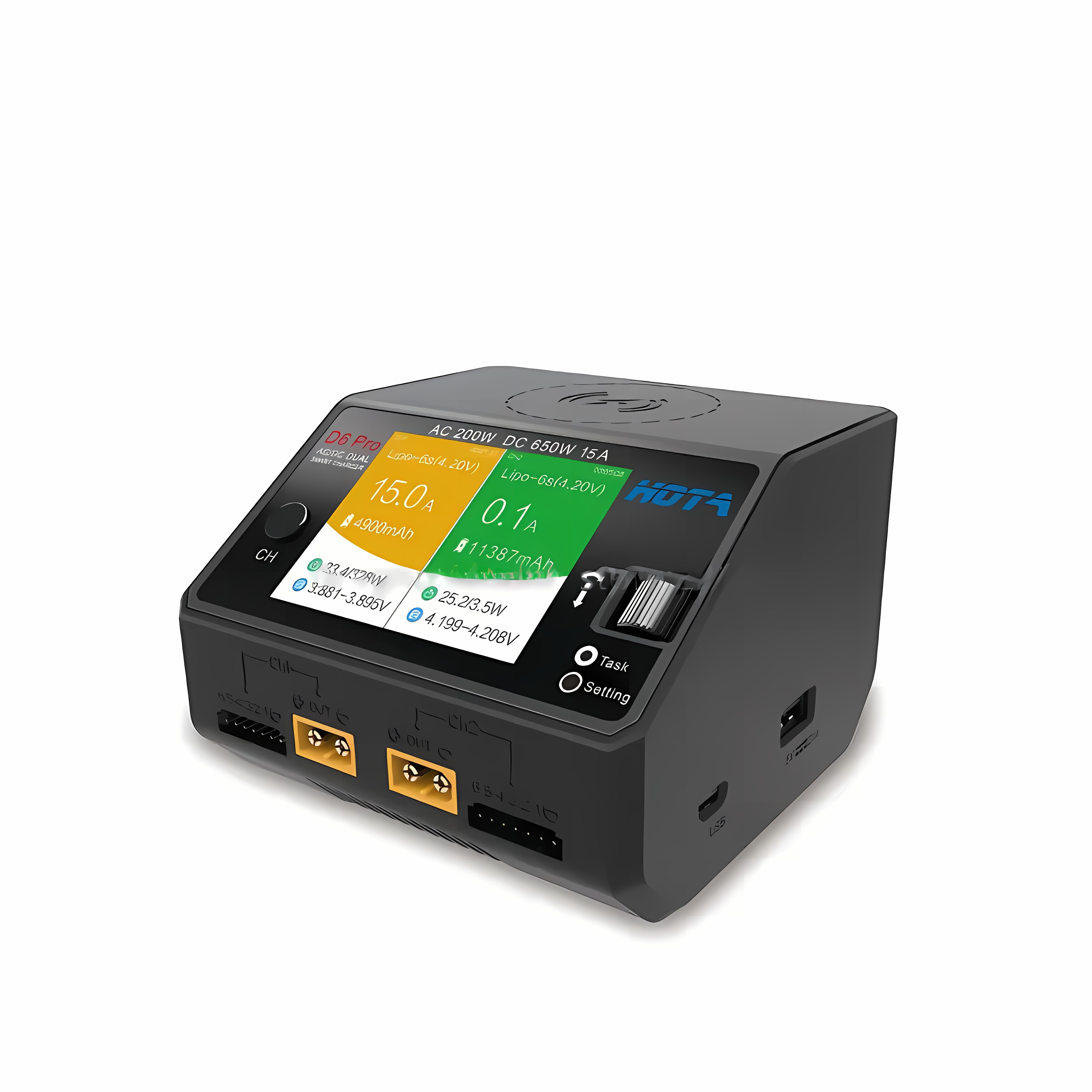 Carregador Inteligente HOTA D6 - Hota D6 Pro Dual Lipo Charger avaliação e preço
