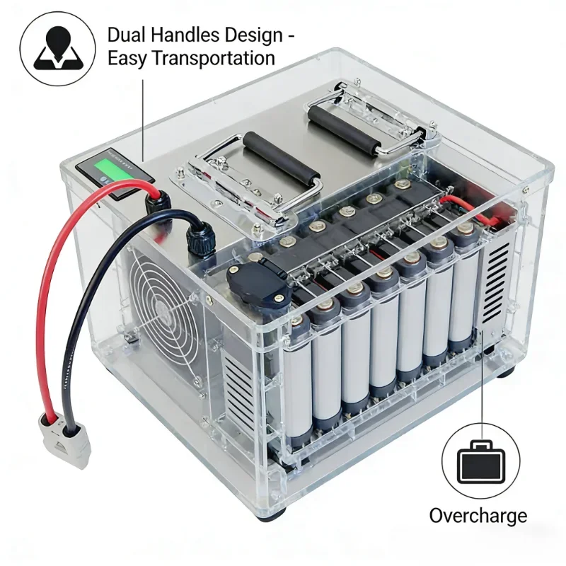 Bateria LiFePO4 12V 24V 48V 10 - Lifepo4 12V 100Ah Bms Bluetooth avaliação e preço