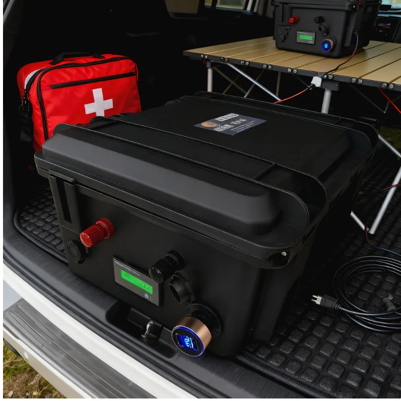 Bateria de fosfato de ferro-lí - Lifepo4 12V 100Ah Bms Bluetooth avaliação e preço